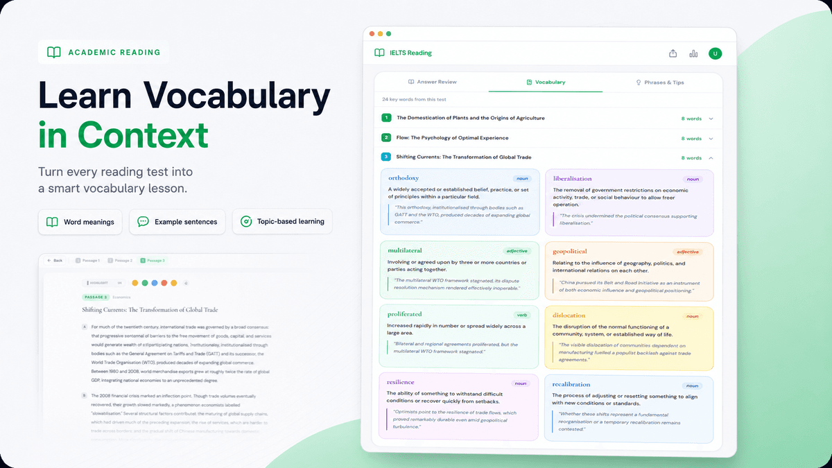 Vocabulary review