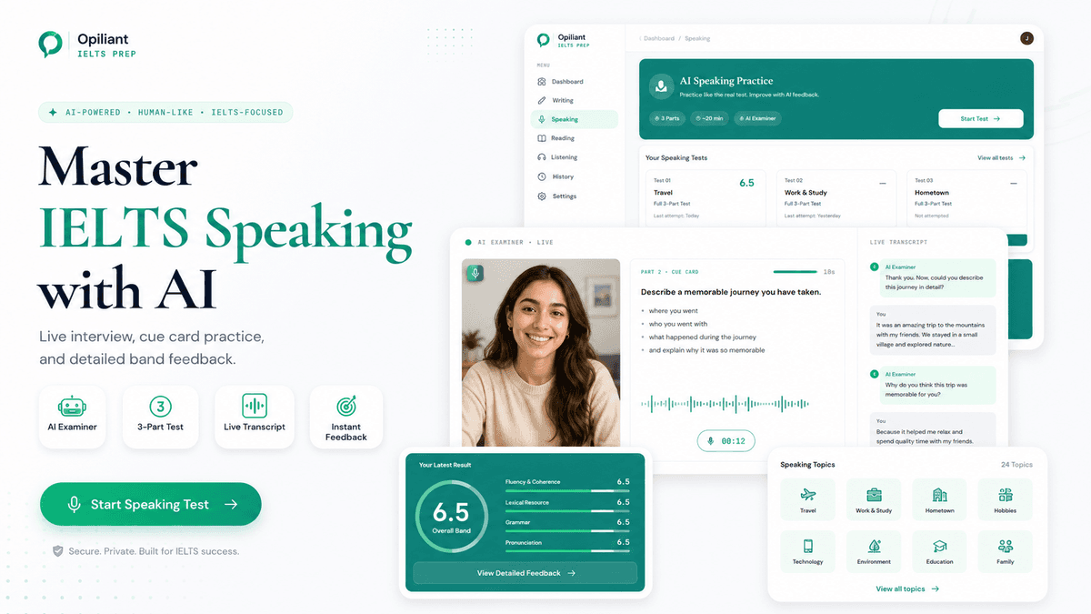 Speaking overview